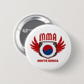 Zuid-Korea Ronde Button 5,7 Cm (Voorkant /achterkant)