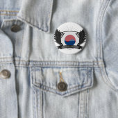 ZUID-KOREA RONDE BUTTON 5,7 CM (In situ)