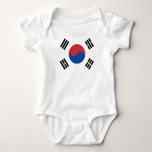 Zuid-Korea Seoul Azië Koreaanse Vlag Reizen Romper