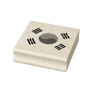 Zuid-Korea Seoul Azië Koreaanse Vlag Reizen Rubberstempel