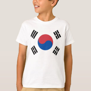 Zuid-Korea Seoul Azië Koreaanse Vlag Reizen T-shirt