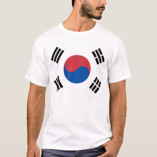 Zuid-Korea Seoul Azië Koreaanse Vlag Reizen T-shirt