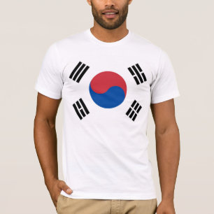 Zuid-Korea Seoul Azië Koreaanse Vlag Reizen T-shirt