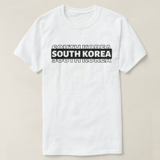Zuid-Korea Seoul vibreert minimalistische streetwe T-shirt