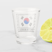 Zuid-Korea Shot Glas (Achterkant)