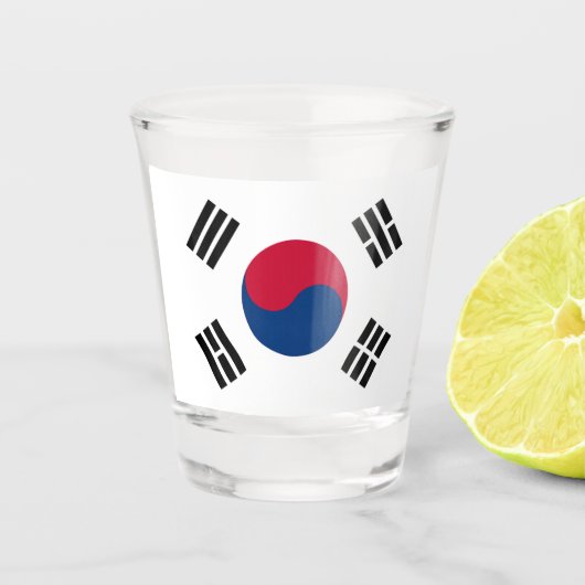 ZUID-KOREA SHOT GLASS SHOT GLAS (Voorkant)