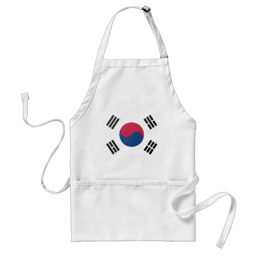Zuid-Korea Standaard Schort (Voorkant)