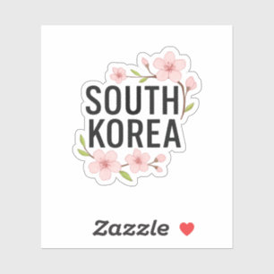 Zuid-Korea Sticker