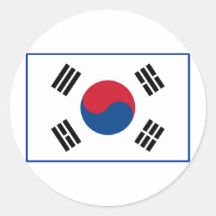 Zuid-Korea Sticker