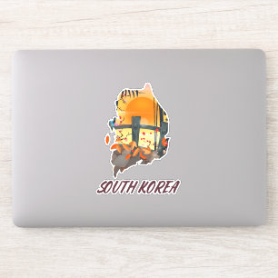Zuid-Korea Sticker