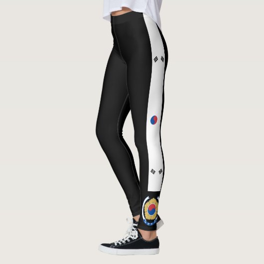 Zuid-Korea stremmelvlag Leggings (Links)
