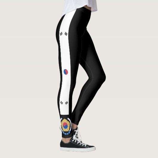 Zuid-Korea stremmelvlag Leggings (Rechts)