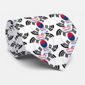 Zuid-Korea Stropdas (Opgerold)