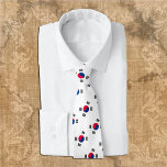 Zuid-Korea Stropdassen, mode Koreaanse vlag, bedri Stropdas<br><div class="desc">Stropdas: Patriottische Zuid-Koreaanse vlaggen mode en Zuid-Korea zakenontwerp - liefde voor mijn land,  kantoor draag,  reizen,  nationale patriotten / sportfan</div>
