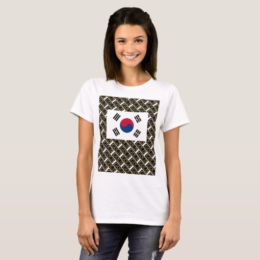ZUID-KOREA T-SHIRT (Voorkant volledig)
