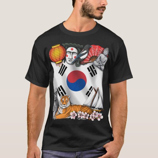 Zuid-Korea T-shirt (Voorkant)
