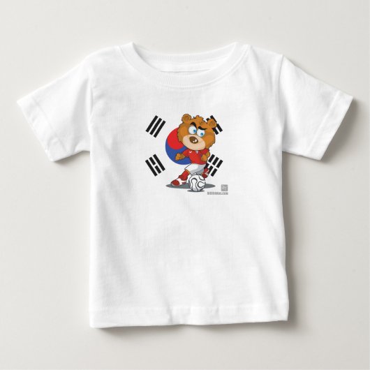 Zuid-Korea T-shirt met Baby (Voorkant)