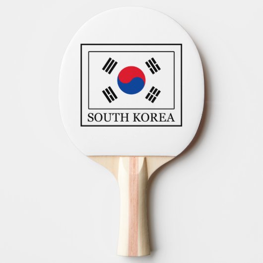 Zuid-Korea Tafeltennisbatje (Voorkant)