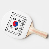 Zuid-Korea Tafeltennisbatje (Zijkant)