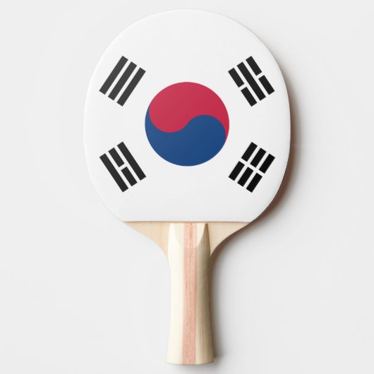 Zuid-Korea Tafeltennisbatje (Voorkant)