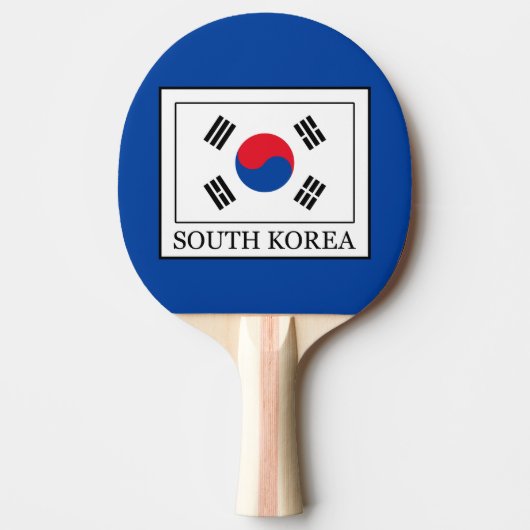 Zuid-Korea Tafeltennisbatje (Voorkant)