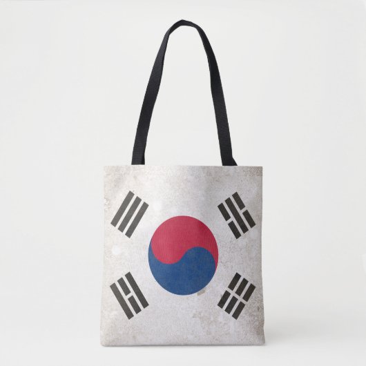 Zuid-Korea Tote Bag (Voorkant)