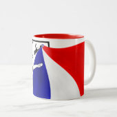 Zuid-Korea Tweekleurige Koffiemok (Voorkant rechts)
