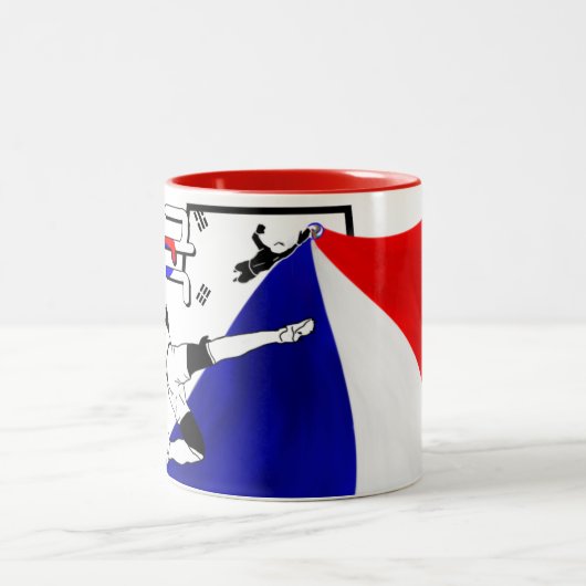 Zuid-Korea Tweekleurige Koffiemok (Center)