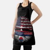 Zuid-Korea Verenigde Staten Verenigde Staten Schort (Insitu)