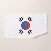 Zuid-Korea vlag Bad Handdoek (Handdoek)