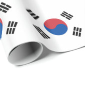Zuid-Korea Vlag Cadeaupapier (Rol Hoek)
