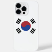 Zuid-Korea vlag Case-Mate iPhone Case (Achterkant)