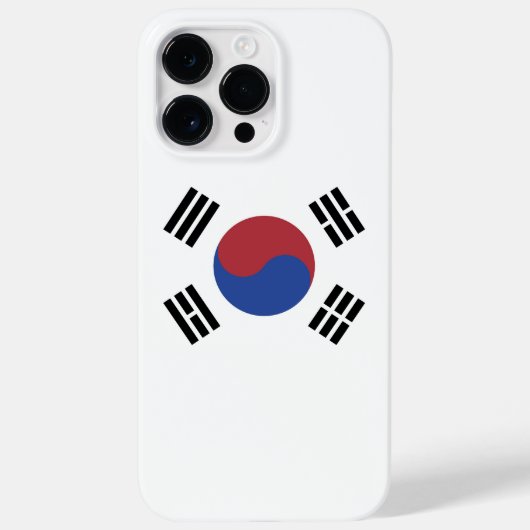 Zuid-Korea vlag Case-Mate iPhone Case (Achterkant)