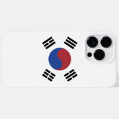 Zuid-Korea vlag Case-Mate iPhone Case (Achterkant (horizontaal))
