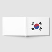 Zuid-Korea vlag Gastenboek (Volledig)
