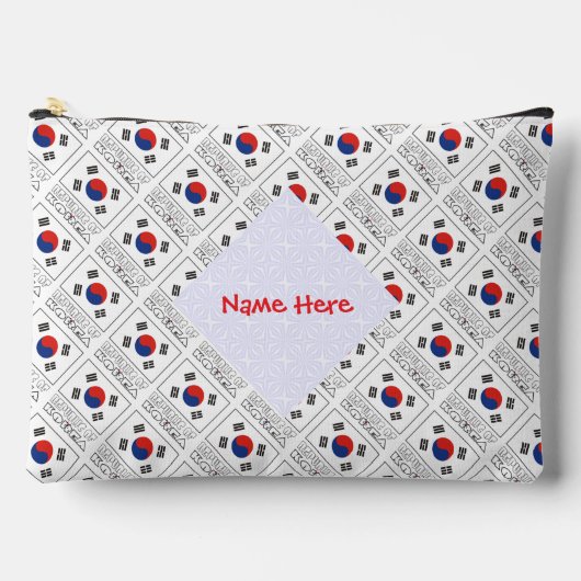 Zuid-Korea Vlag Gepersonaliseerd Korea Etui (Voorkant)
