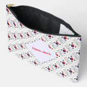 Zuid-Korea Vlag Gepersonaliseerd Korea Etui (Open)