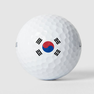 Zuid-Korea Vlag Golfballen
