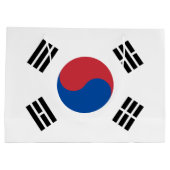 Zuid-Korea Vlag Groot Cadeauzakje (Achterkant)