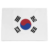 Zuid-Korea vlag Groot Cadeauzakje (Voorkant)