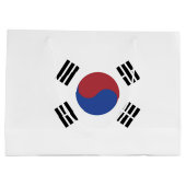 Zuid-Korea vlag Groot Cadeauzakje (Achterkant)