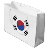 Zuid-Korea vlag Groot Cadeauzakje (Achterkant Gekanteld)