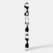 Zuid-Korea Vlag Hart Case-Mate iPhone Case (Achterkant / Links)