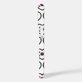 Zuid-Korea Vlag Hart Case-Mate iPhone Case (Achterkant / Links)