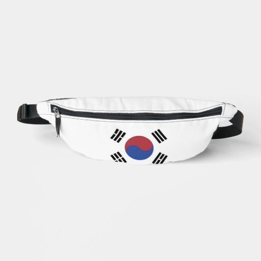 Zuid-Korea vlag Heuptasje (Voorkant)