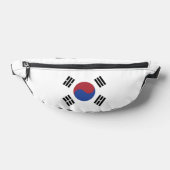 Zuid-Korea vlag Heuptasje (Liggend)