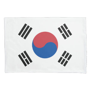 Zuid-Korea Vlag Kussensloop