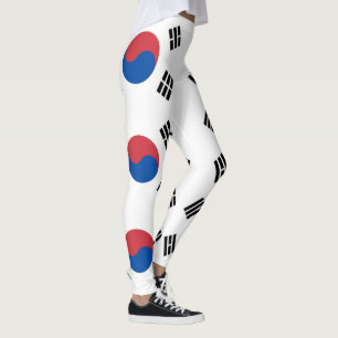 Zuid-Korea Vlag Leggings
