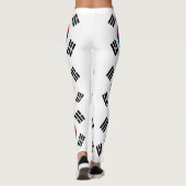 Zuid-Korea Vlag Leggings (Achterkant)