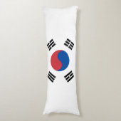 Zuid-Korea Vlag Lichaamskussen (Voorkant Verticaal)